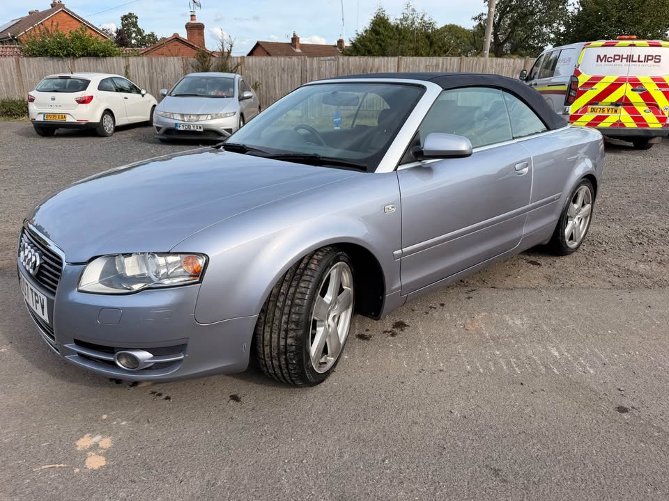 AUDI A4 CABRIOLET 2.0 TDI S LINE 2007